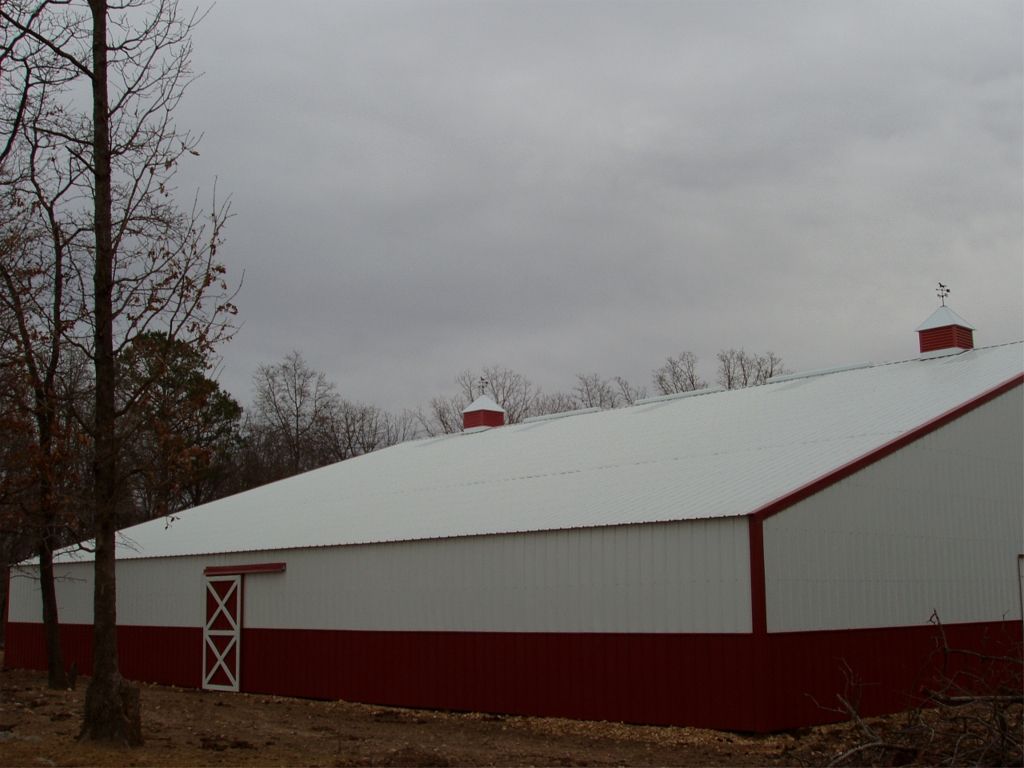 Custom workshop construction Tulsa, OK A&C Barn Builders, LLC