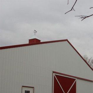 Large agricultural building completed Tulsa, OK A&C Barn Builders, LLC
