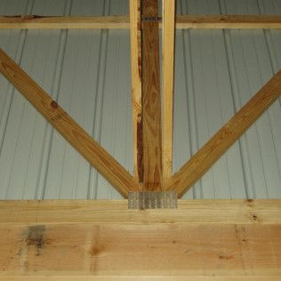 Barn with custom trim details Tulsa, OK A&C Barn Builders, LLC
