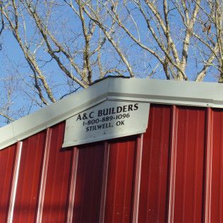 Exterior barn finishing work Tulsa, OK A&C Barn Builders, LLC