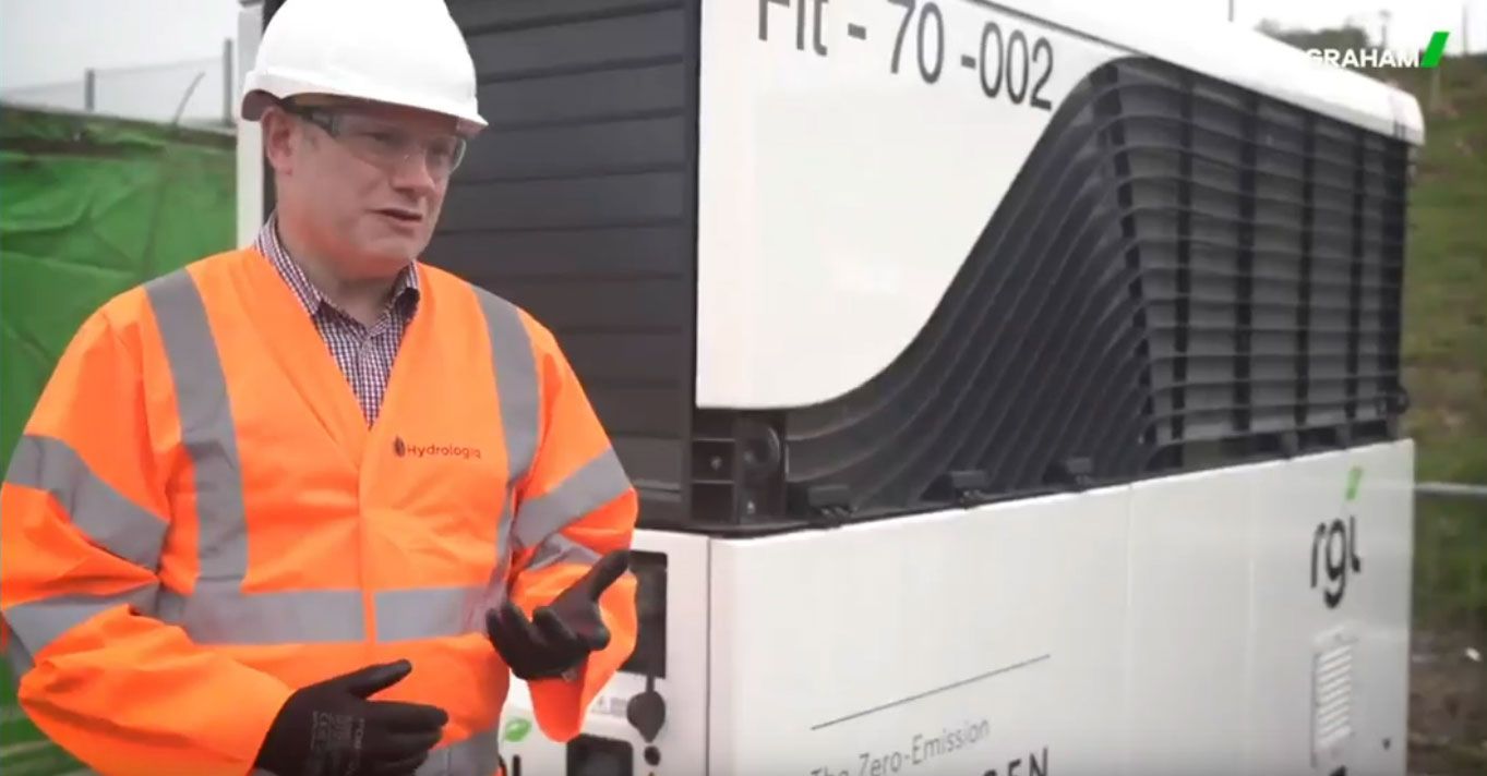 Construction Company trial Hydrogen Fuel Cell Genset Construction Company trial Hydrogen Fuel Cell Genset