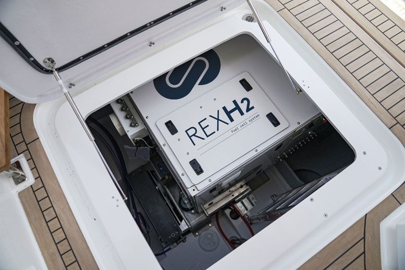 REXH2 marinized Hydrogen Fuel Cell Power Pack Installation REXH2 marinized Hydrogen Fuel Cell Power Pack Installation