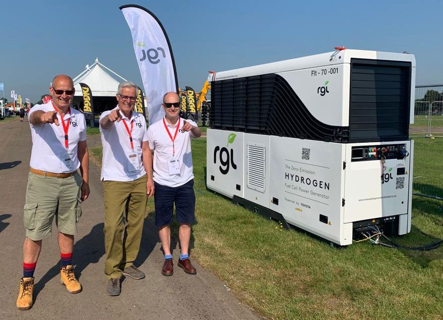 RGL 70kW Hydrogen Generator at Plantworx RGL 70kW Hydrogen Generator at Plantworx