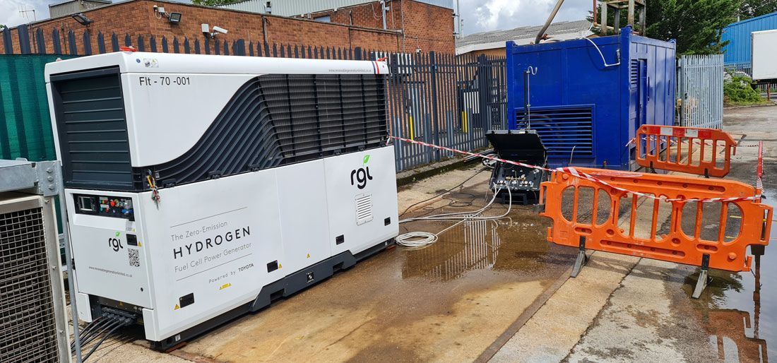 Renewable Generation Limited using Hydrogen created from waste Renewable Generation Limited using Hydrogen created from waste