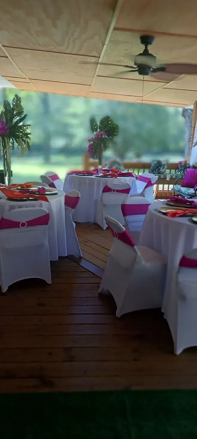 Nicely Setup Table and Chairs