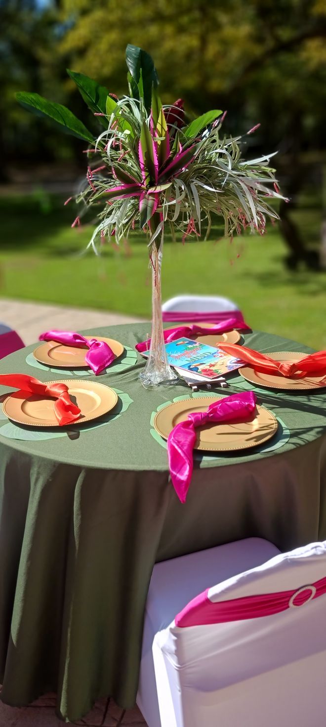 Nicely Decorated Tables and Chairs