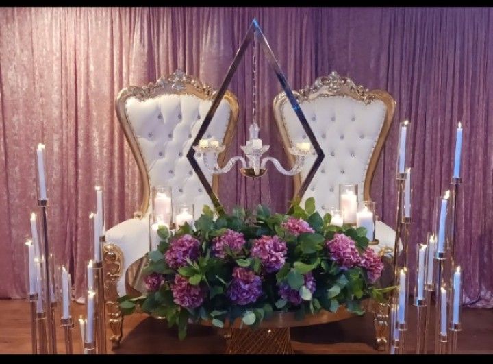 Purple Theme Decorations