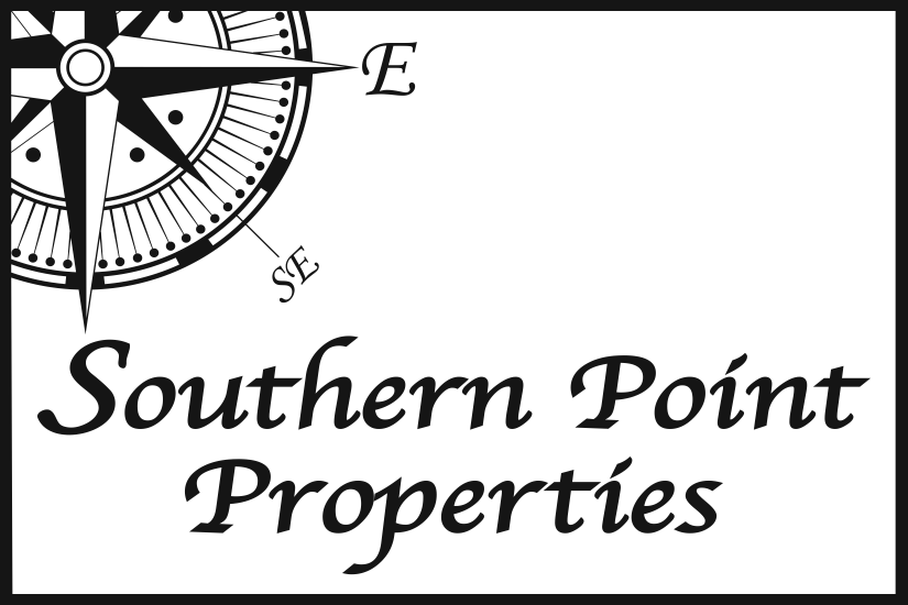 Southern Point Properties logo: Compass rose above the company name.