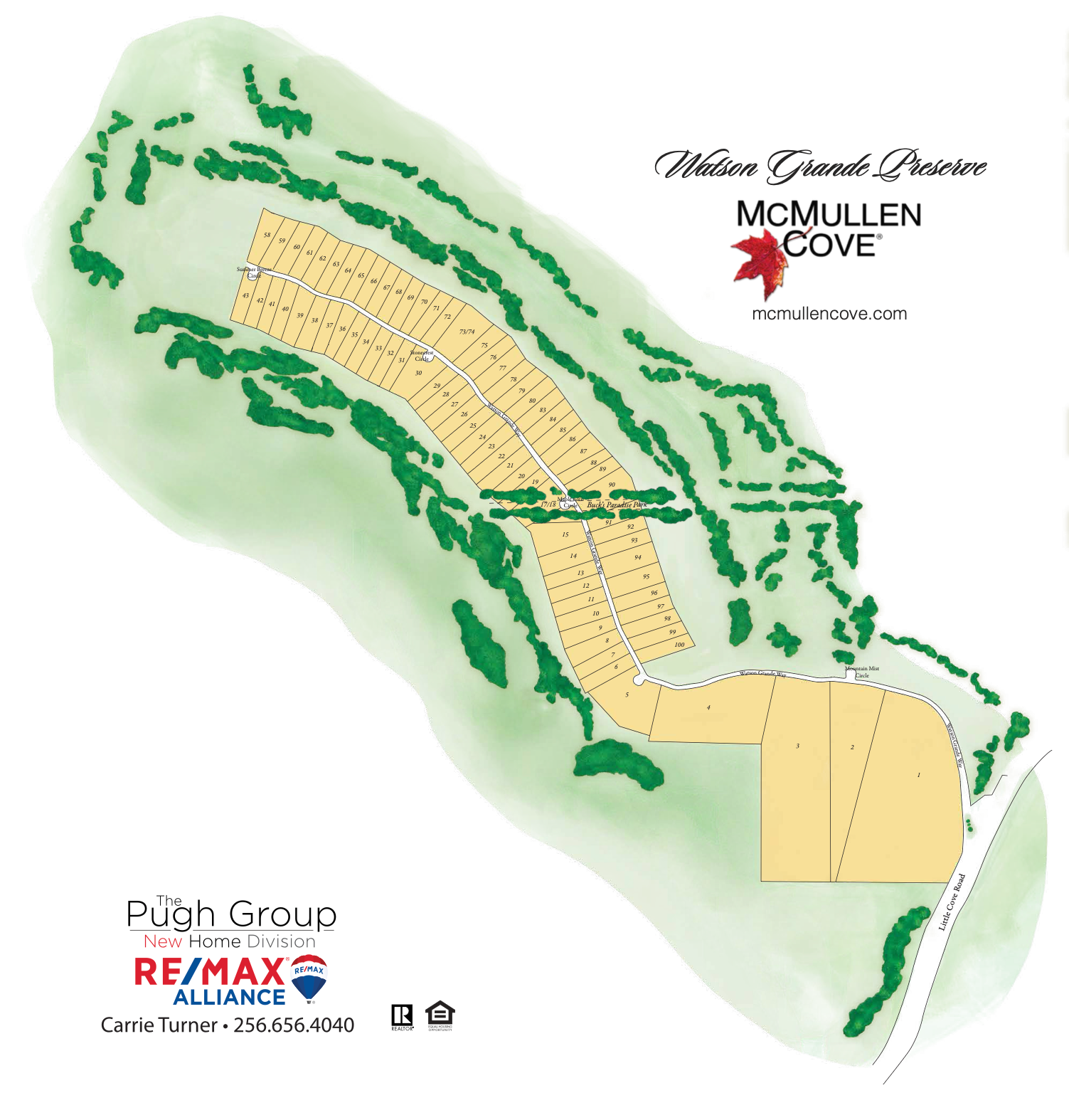 McMullen Cove Huntsville Alabama New Home Community