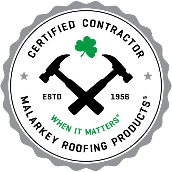 Malarkey Roofing Products Certified Contractor badge