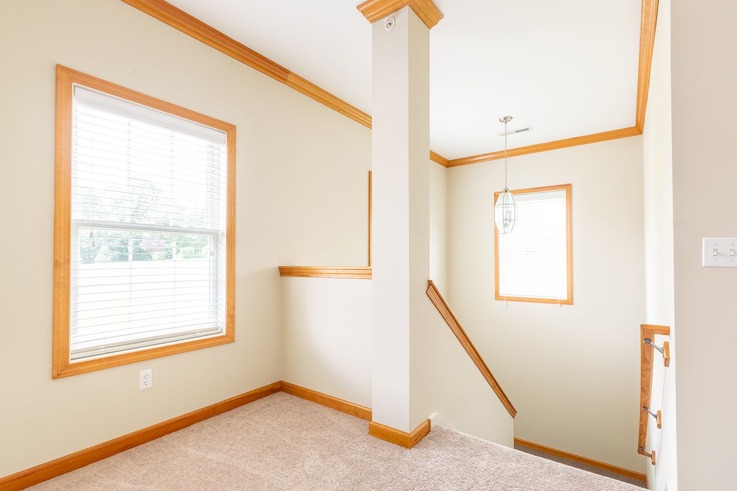 Staircase landing photo