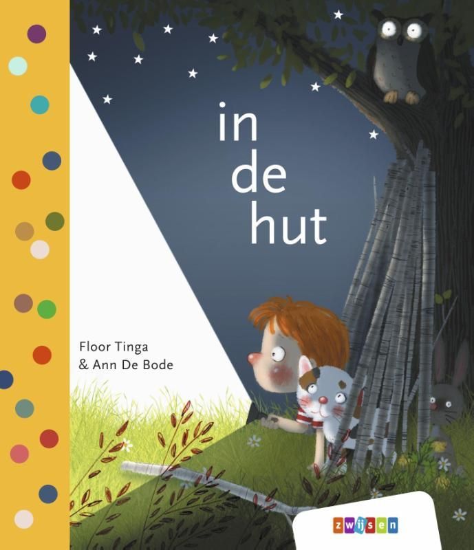 Floor Tinga; in het hut