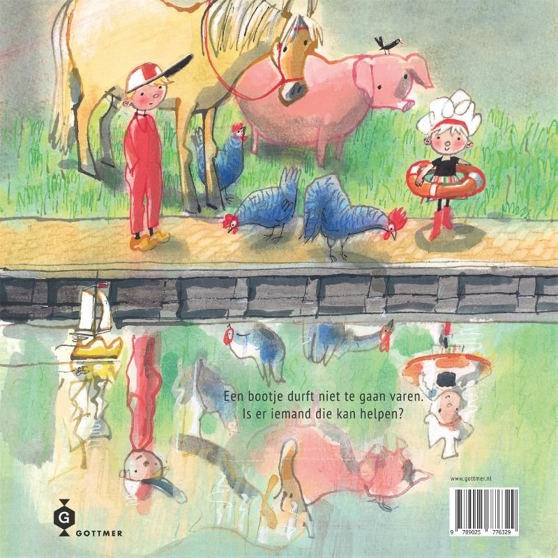 Ted van Lieshout; Boer Boris en het bootje