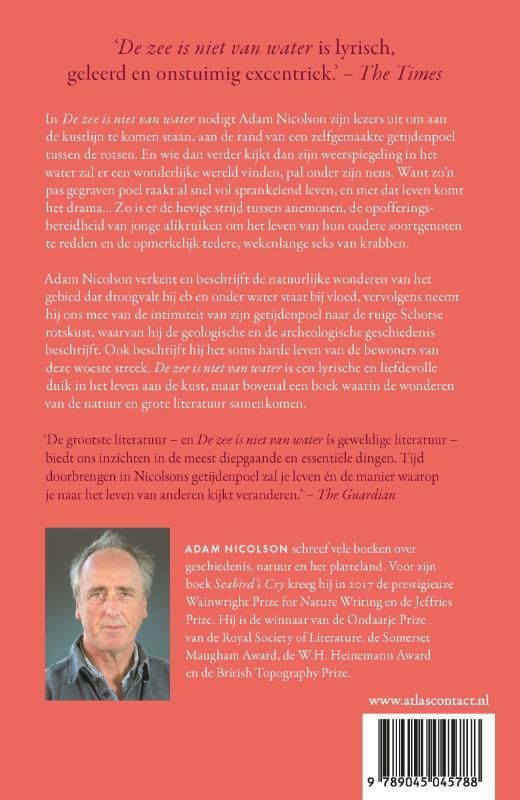 Adam Nicolson; De zee is niet van water