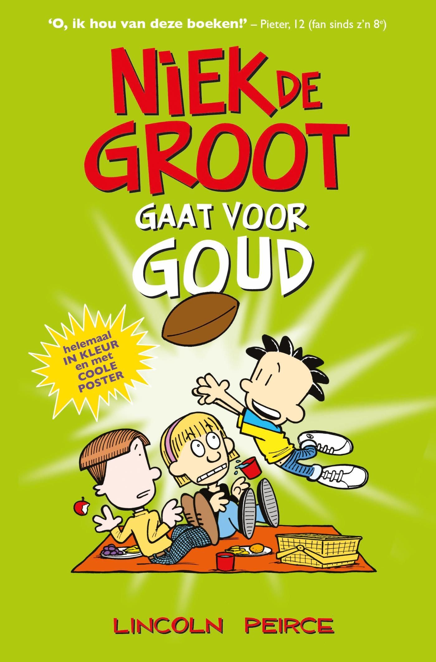 Lincoln Peirce; Niek de Groot gaat voor goud