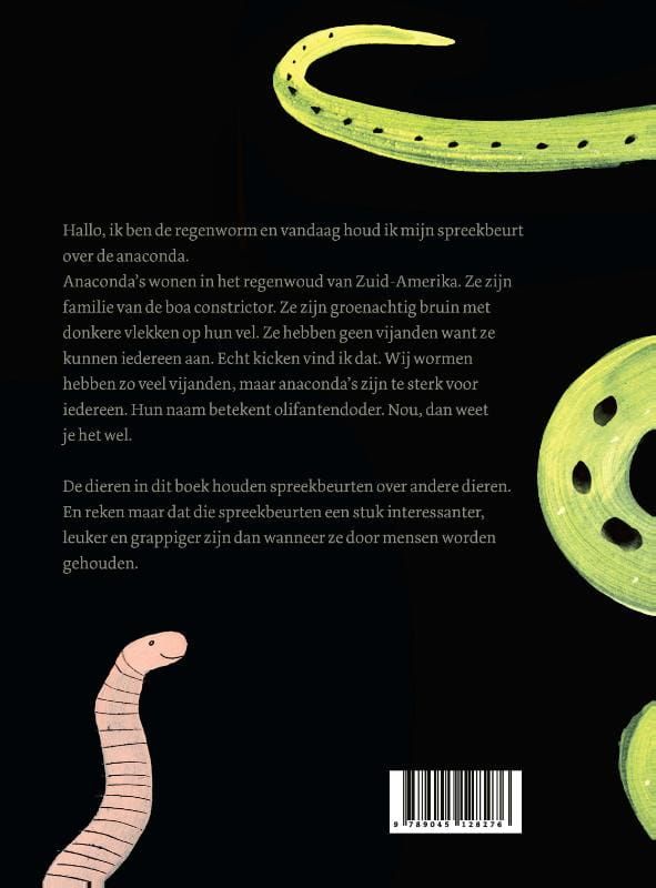Bibi Dumon Tak; Vandaag houd ik mijn spreekbeurt over de anaconda