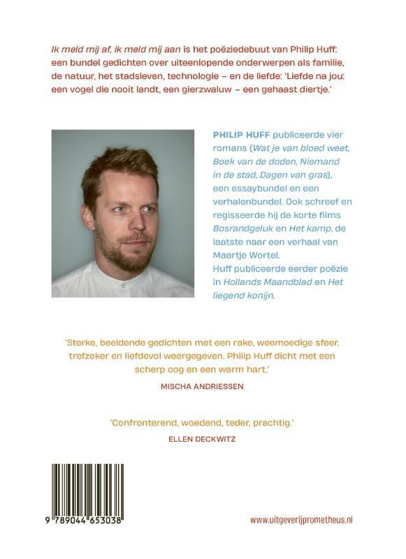 Philip Huff; Ik meld mij af, ik meld mij aan