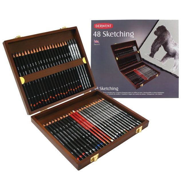 Derwent - Sketching Potloden (48 kleuren)