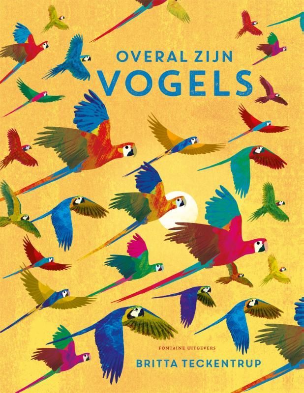 Britta Teckentrup; Overal zijn vogels