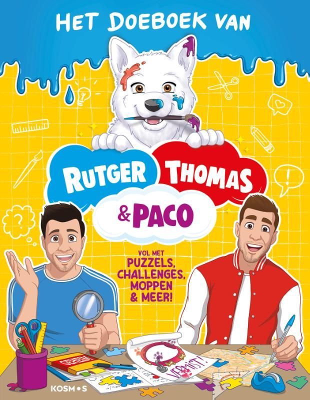 Thomas van Grinsven; Het doeboek van Rutger, Thomas en Paco
