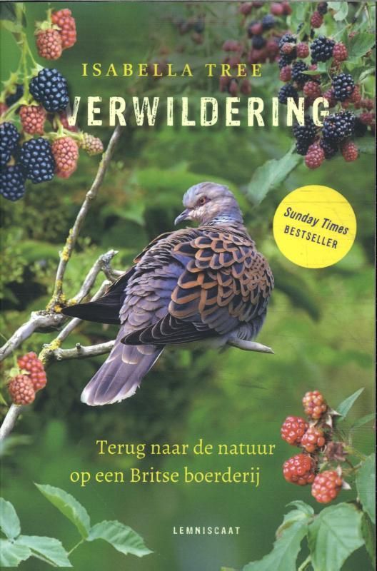 Boekcover: vogel op een tak met de titel 