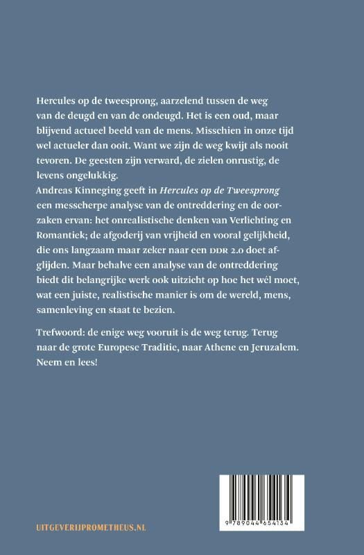 Boekcover: Hercules, twee figuren, klassieke scène. Man en vrouw, Hercules in de titel. Nederlandse tekst.