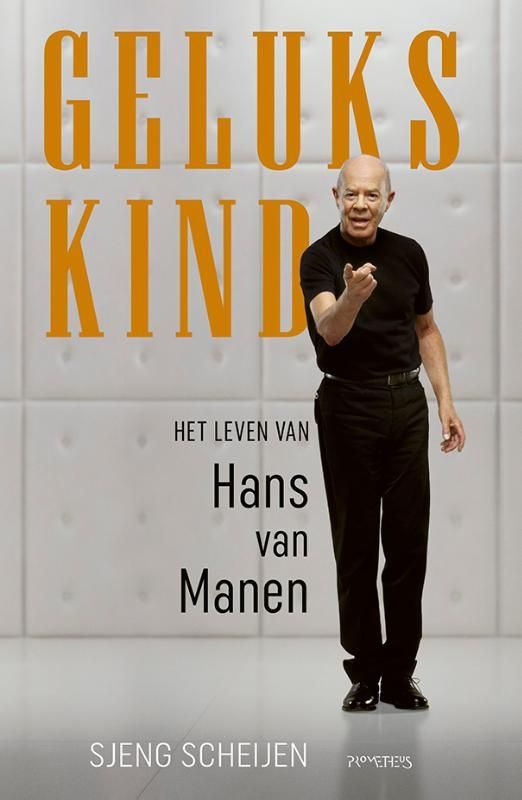 Book cover: Hans van Manen points forward. Title 