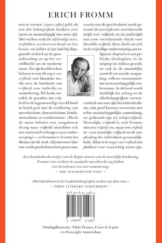 Erich Fromm; De angst voor vrijheid (2)