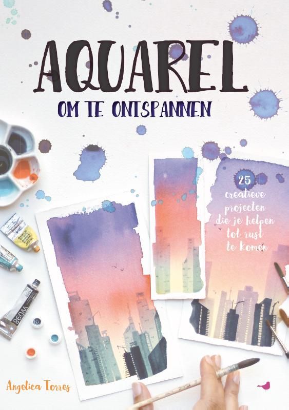 Angelica Torres; Aquarel om te ontspannen