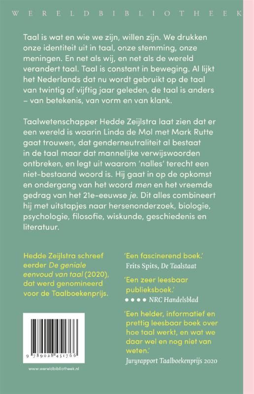 Hedd Zeijlstra; De betekenis van woorden