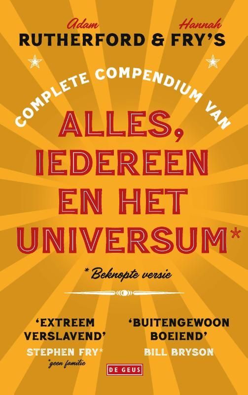 Hannah Fry; Complete compendium van alles, iedereen en het universum