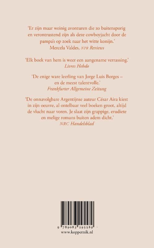 César Aira; De haas