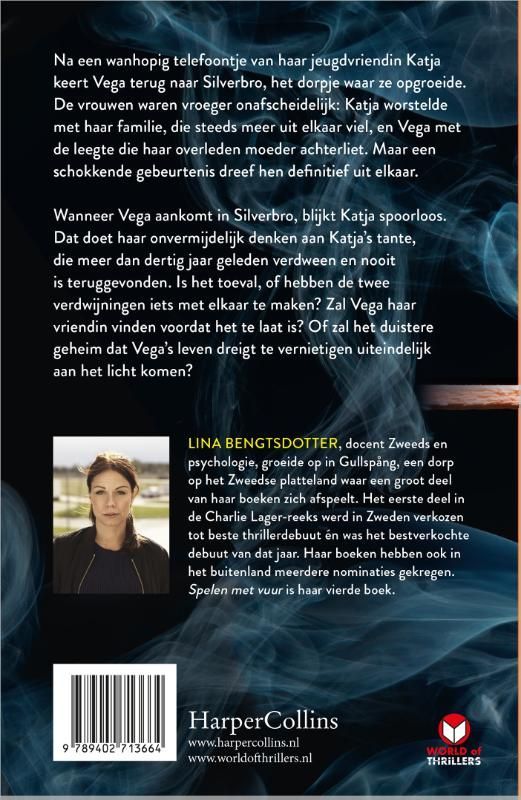 Book cover: Match about to light flame, title 