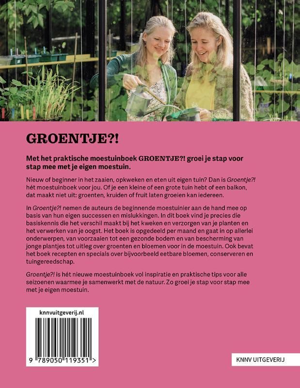 Boekcover: kleurrijke stengels en bladeren van snijbiet. Titel: 