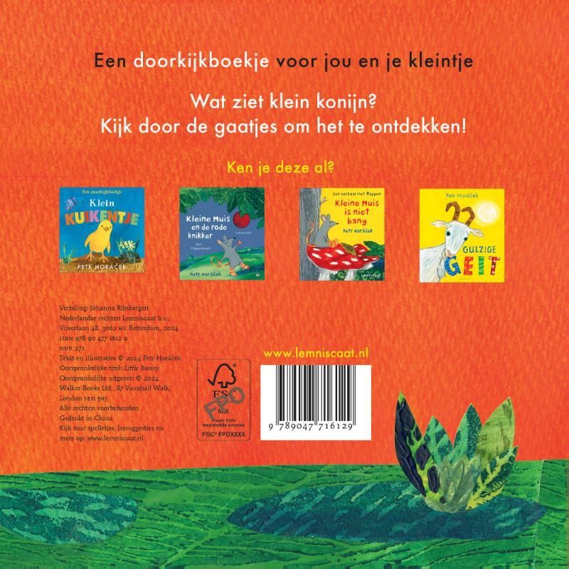 Petr Horácek; Klein konijn