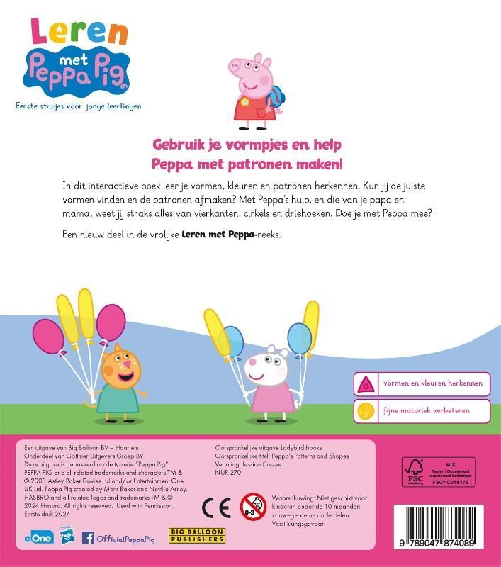 Neville Astley; Peppa's patronen en vormen