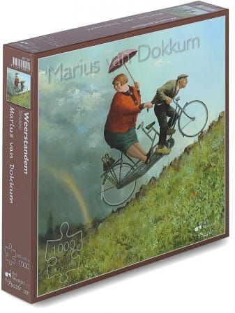Legpuzzel Marius van Dokkum; Weerstandem (1000 stukjes)