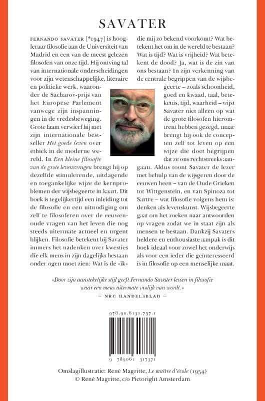 Fernando Savater; Een kleine filosofie van de grote levensvragen