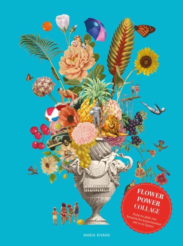 Maria Rivans; Flower power collage