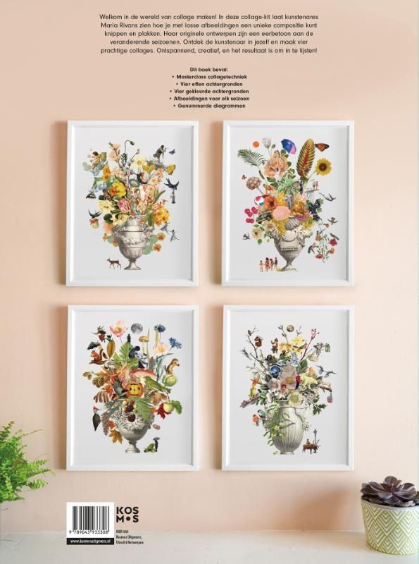 Maria Rivans; Flower power collage