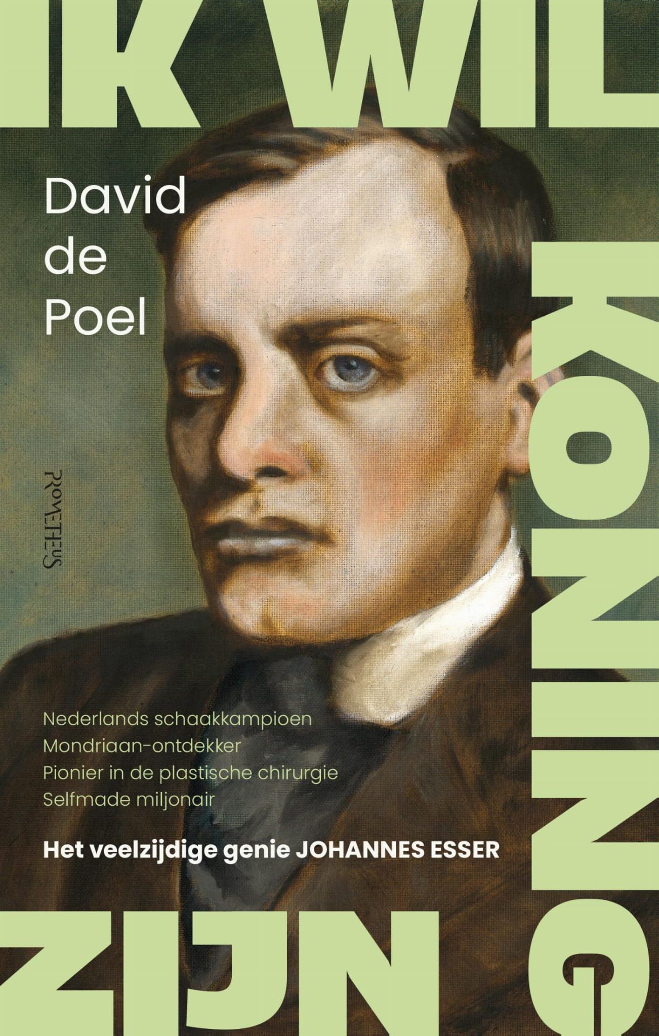 Book cover: Portrait of a man, 