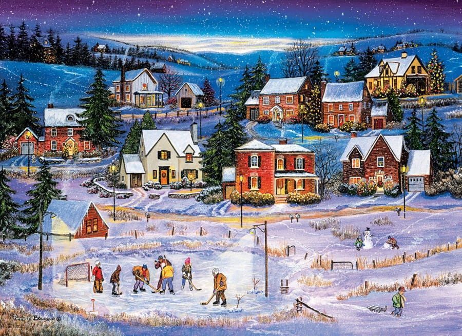 Eurographics; Stars on Ice - Patricia Bourque (kerst/ christmas) (1000)