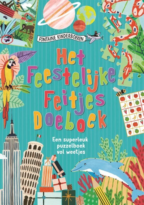 Cover of a children's activity book: 