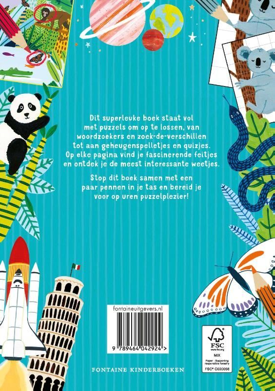Cover of a children's activity book: 