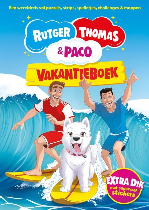 Rutger Vink; Het Vakantieboek van Rutger, Thomas & Paco