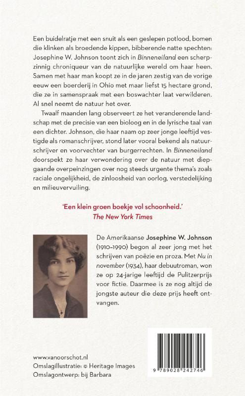 Josephine Johnson; Binneneiland