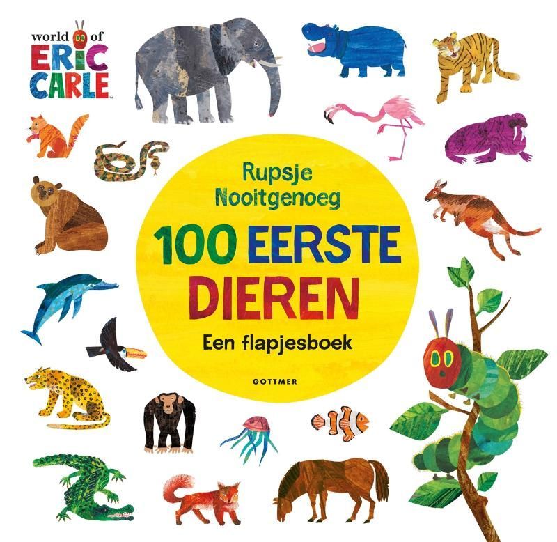 Eric Carle; 100 eerste dieren