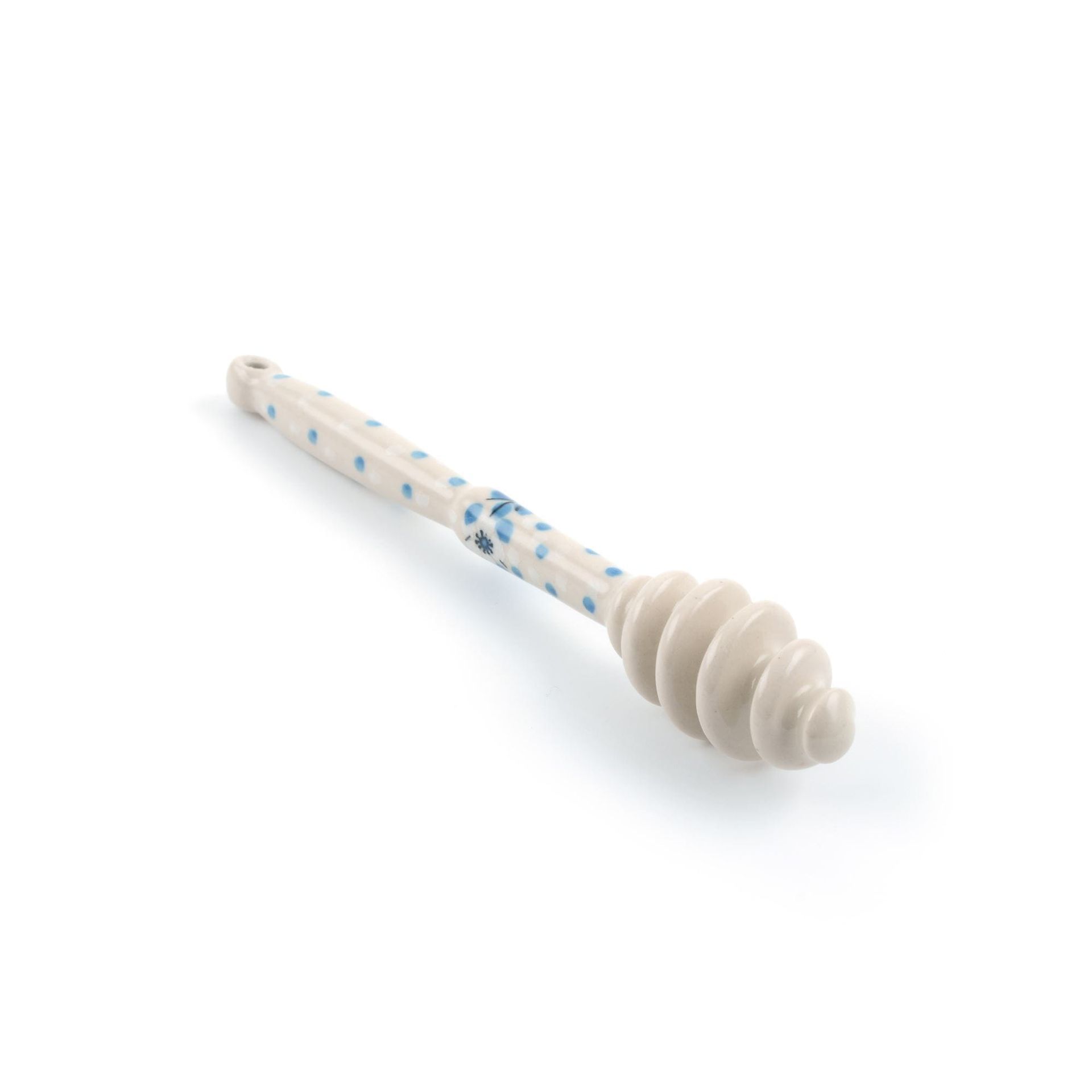 Bunzlau Castle Honing dipper Blue White Love