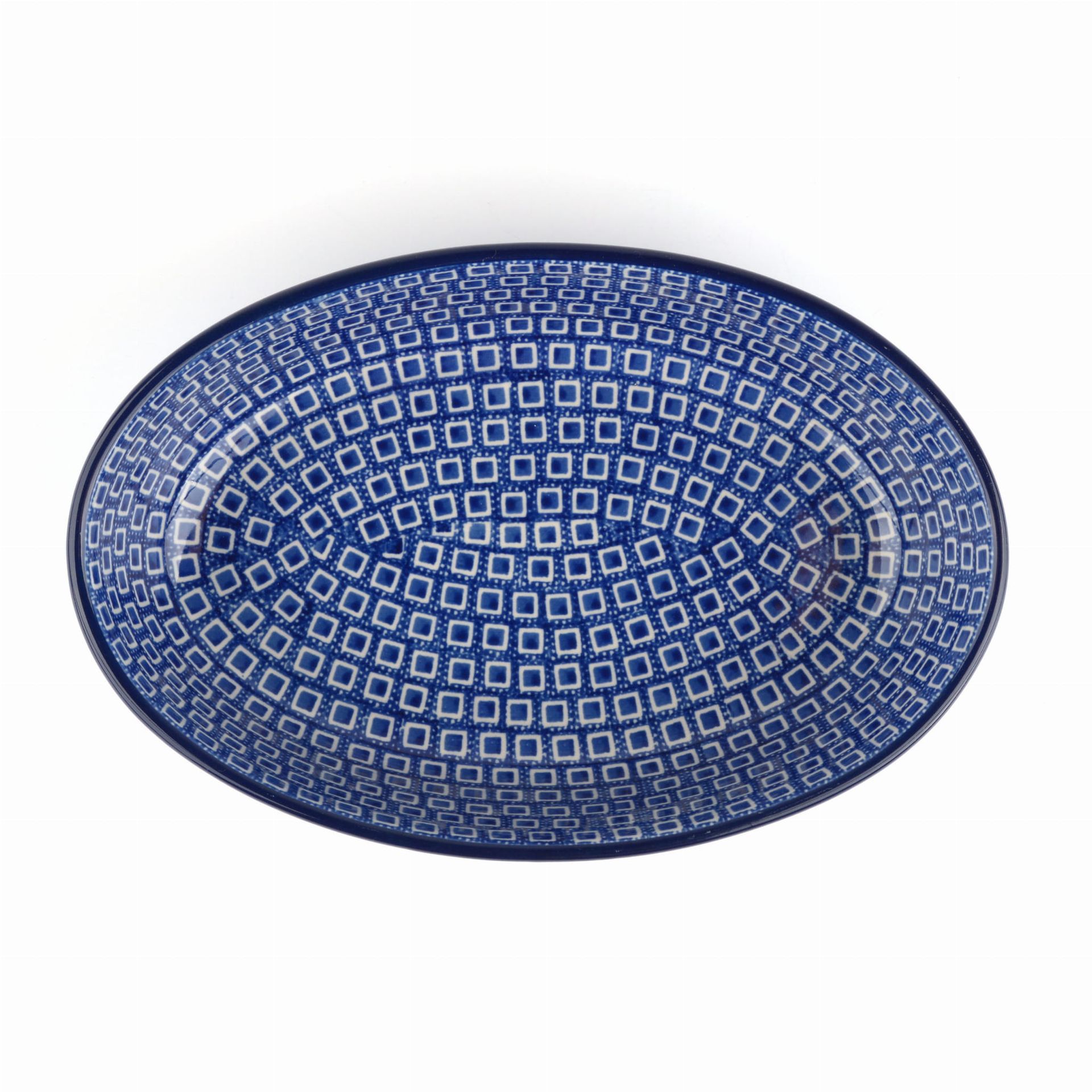 Bunzlau Castle Ovale Ovenschaal 1150 ml Blue Diamond