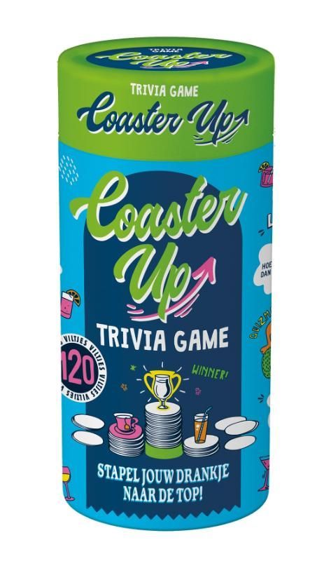 Factory ImageBooks; Coaster Up - Trivia Game